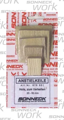 Produktbild von Sonneck Holzkeil zum Anstielen 5 Stück sortiert