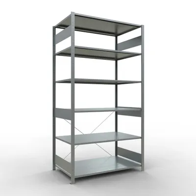 Produktbild von Stecksystem Grundregal - 2500x1300x800 mm, Typ 150 kg