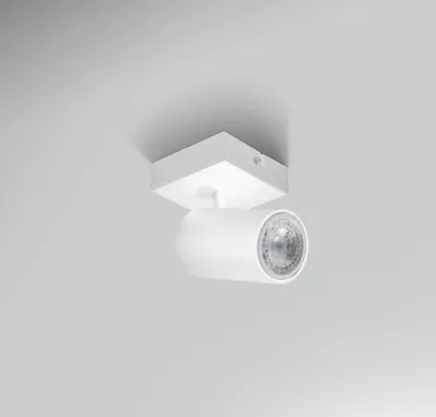 Obrázek produktu pro CENTURY ENFASI Nástěnná čtvercová lampa GU10, BÍLÁ