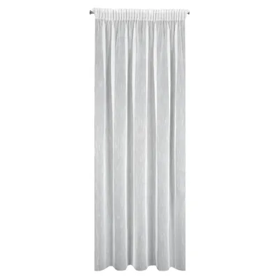 Produktbild von Gardine MONIC weiß 140x270 cm  Kräuselband Tunnelzug Tunneldurchzug