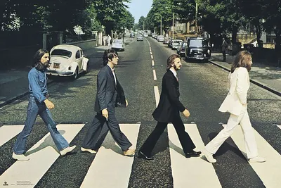 Produktbild von Beatles Poster Abbey Road  91,5 x 61 cm