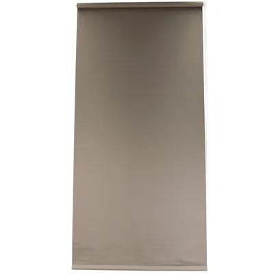 Produktbild von Seitenzugrollo verdunkelnd Ready to Fix Klemmfix Fensterrollo ohne Bohren 120 x 160 cm braun