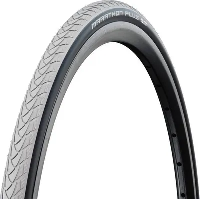Produktbild von Schwalbe Marathon Plus HS440 Drahtreifen 24x1.00\" (25-540) - grau/schwarz, U...