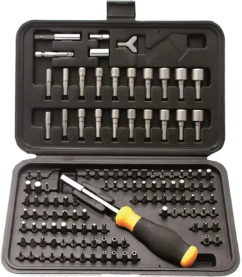 Produktbild von KRAFTMANN 20101 Universal-Bit-Set, 122-tlg.