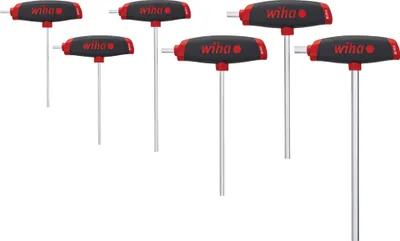 Produktbild von Wiha Stiftschlüssel mit Quergriff Set ComfortGrip