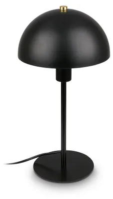 Immagine prodotto di Briloner PURA Lampada da tavolo, interruttore sul cavo, E14, nero, Ø18 x 35 cm