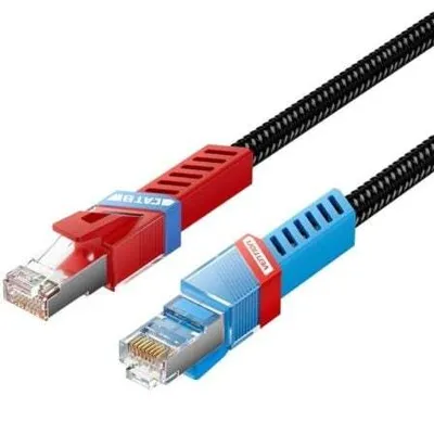 Obrázek produktu pro Vention Cat8 SFTP Gaming Ethernet patch kabel 1M černý
