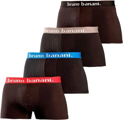 Produktbild von Bruno Banani Hipster 4 er-Pack schwarz Größe XL