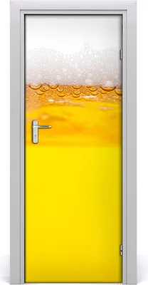 Produktbild von Tulup Türaufkleber 75x205 cm Dekorative Aufkleber Selbstklebend Wasserdichte Tapete Abnehmbar Schlafzimmer Wohnzimmer Wohnkultur - Hausbier