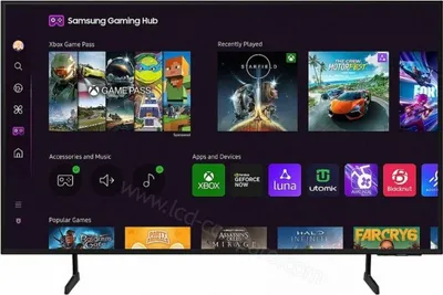 Produktbild von Samsung DU7105 TU50DU7105K, 127 cm (50"), 3840 x 2160 Pixel, LED, Smart-TV, WLAN, Schwarz