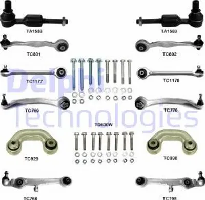 Produktbild von Lenkersatz, Radaufhängung DELPHI TC1300KIT