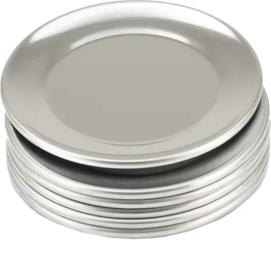 Image de Plaque à pizza ronde en aluminium 6 pièces Ø 150 mm