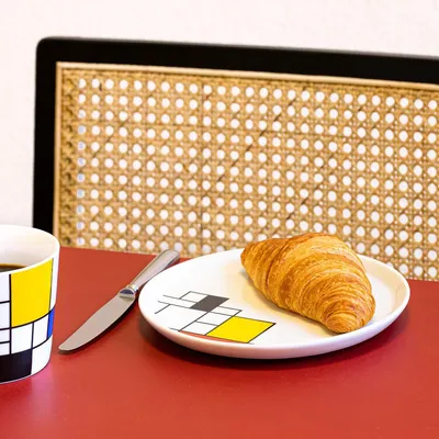 Obrázek produktu pro Konitz, talíř, průměr 20 cm, inspirace dílem Mondriana, model 11 4 20A, číslo produktu 2711