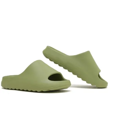 Produktbild von Damen Kokos Slipper – EVA Sandalen mit Dickem Absatz, Komfort & Antirutsch, Sommer 40-41