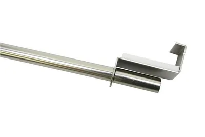 Produktbild von Gardinia Spannvitrage Ø 9 mm titan 90 - 130 cm