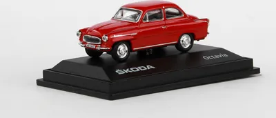 Image de Skoda Octavia (1963) Rouge Foncé ABREX 1:72