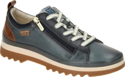 Produktbild von Pikolinos VIGO Damenschuhe - bequeme Schnür- Halbschuhe blau Freizeit NEU