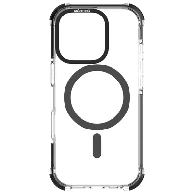 Immagine prodotto di Cover Cubenest per iPhone 16 Pro MagPro Strong Guard nero - Compatibile con Magsafe