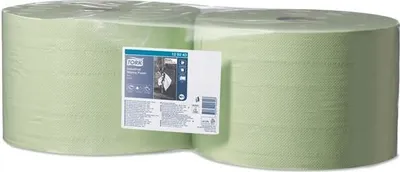 Obrázek produktu pro Průmyslová utěrka Tork Advanced W1, zelená, 2 role