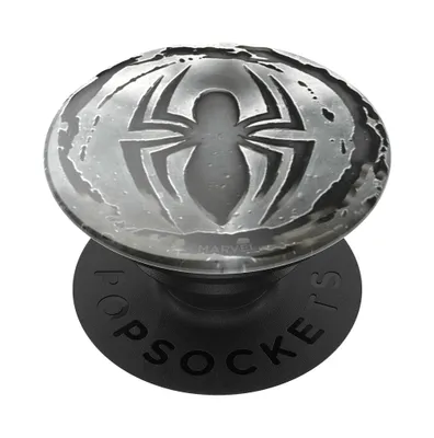 Produktbild von PopSockets - austauschbarer Sockel- Spider Man Monochrome