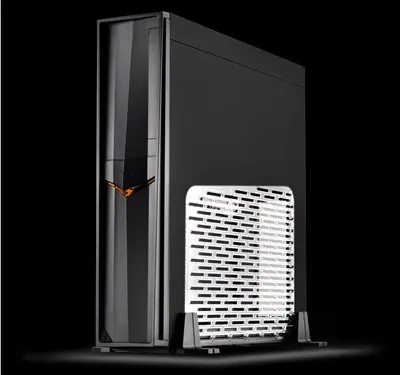 Image de SilverStone RAVEN Z SST-RVZ02B-W Boîtier Mini-ITX noir avec fenêtre latérale Convient pour les cartes mères Mini-ITX