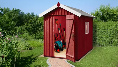 Produktbild von Schwedenhaus Vassbo Gr.2 schwedenrot B x T x H 200 x 286 x 220