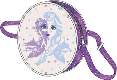Productafbeelding van Schoudertas Frozen, paars, 15 x 4 x 15 cm