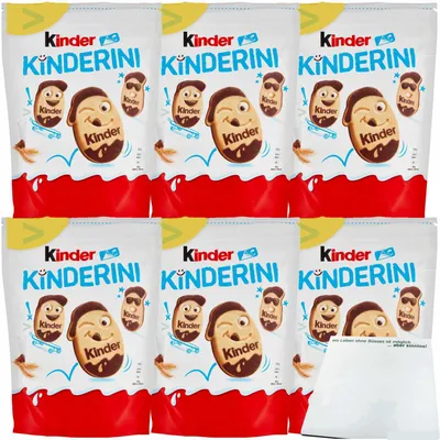 Produktbild von kinder kinderini 6er Pack (6x250g Beutel) + usy Block