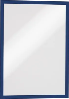 Produktbild von Magnetrahmen Duraframe selbstklebend A4 dunkelblau Packung mit 10 Stück