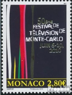 Produktbild von Briefmarken Monaco 2010 Mi 2999 (kompl.Ausg.) postfrisch Fernsehfestival