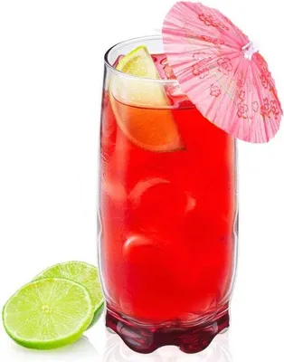 Produktbild von Famanu Trinkgläser Set 6 Stück - Bunte Cocktailgläser