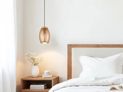 Produktbild von Reality Bidar Pendelleuchte E27  ⌀15cm Coffee Höhenverstellbar