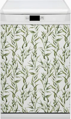 Produktbild von Küche Dekorative Magnete  Magnet Folie für Geschirrspüler 45x80 cm   - Verlässt Eukalyptus