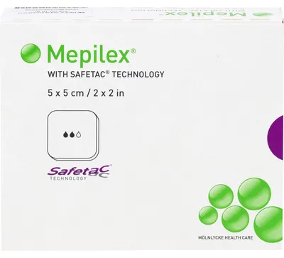 Zdjęcie produktu dla Opatrunek piankowy Mepilex 5x5 cm 5 szt