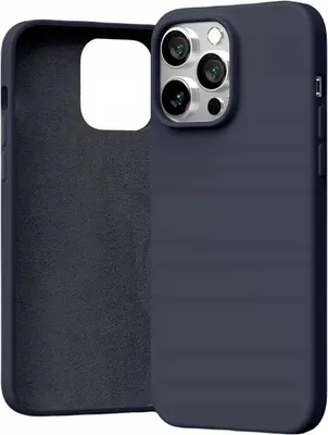 Produktbild von Apple Iphone 14 Pro Silikonhülle Marineblau