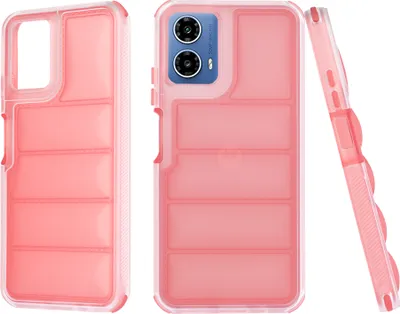 Produktbild von Techsuit Wave Shield Back Cover Hülle für Motorola Moto G34 - Rot