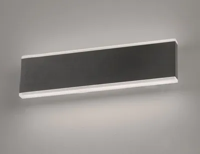 Produktbild von Fischer & Honsel Muur LED Wandleuchte 8,2W warmweiss Acryl sandschwarz 30534