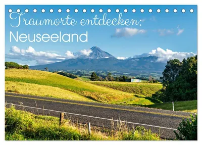 Produktbild von Traumorte entdecken: Neuseeland (Tischkalender 2027 DIN A5 quer), CALVENDO Monatskalender