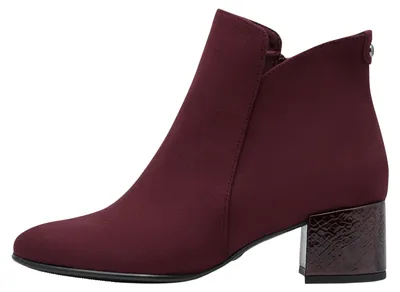 Obrázok produktu pre Tamaris dámske čižmy, zips, blokový podpätok, model 1-25354-43, veľkosť: 40 EU, farba: červená