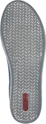 Produktbild von Rieker Damen Schnürboots Stiefeletten Schnürung Z1221, Größe:39 EU, Farbe:Blau