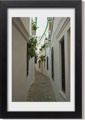 Produktbild von Bild 20x30 MDF-Rahmen, Wandkunst Straßen von Andalusien