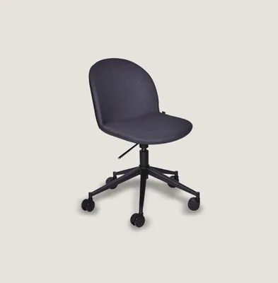 Image de Chaise de bureau noire Fauteuil de direction pivotant moderne Design Nouveau