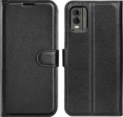 Produktbild von Nokia C32 Hülle - Coverup Klapphülle - Schwarz