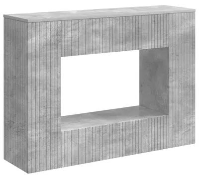 Obrázek produktu pro vidaXL Konzole, betonově šedá, 101 x 29 x 74 cm, dřevotřísková deska
