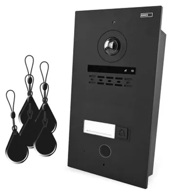 Immagine prodotto di Unità telecamera EMOS GoSmart per citofono IP-880A e monitor IP-880B, con 1 pulsante. Codice prodotto: H4082