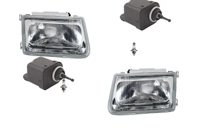 Immagine prodotto di Johns, fari adatti per Opel Corsa A dal 1990-1993 Set con H4 L R w. Servomotore 1207347 1216419 1216418