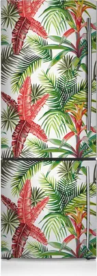 Produktbild von Kühlschrankmagne Kühlschrank Magnetfolie Dekoration 70x190 cm - Dschungel