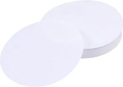 Produktbild von Famanu Filterpapier für Laboranwendungen - 200 Stück, weiß