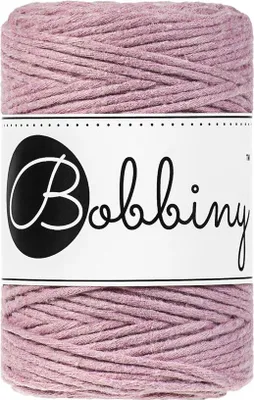 Produktbild von Dusty Pink Macramee Kordel 1,5mm 100m