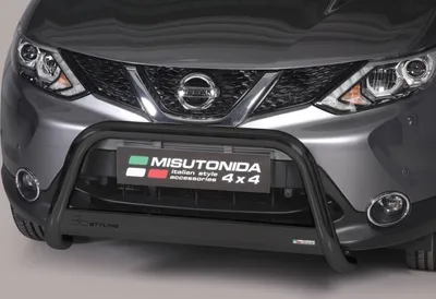 Obrázok produktu pre J&J Automotive | Predné rámy pre Nissan Qashqai J11 2014-2018 63mm čierny